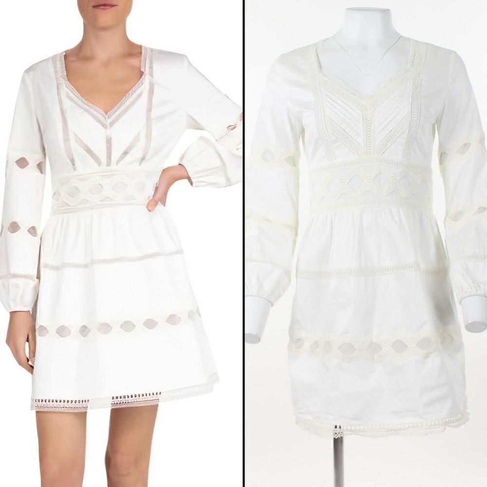 The Kooples Gardeny Laces Mini Dress